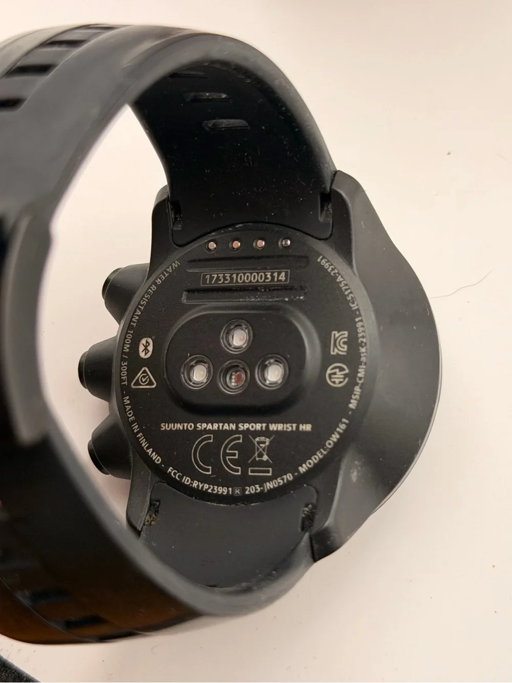 SUUNTO Spartan Sport Wrist HR, Black, 100M, Charger Included, Tested